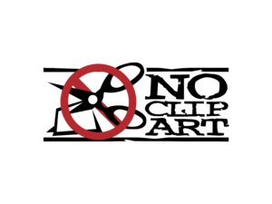 No Clip Art Logo