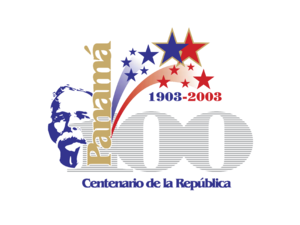 Panama 100th Year Anniversary Logo
