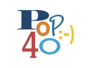 Pop 40 ) Logo