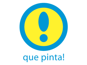 que pinta! Logo