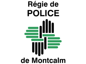 Regie de Police de Montcalm Logo