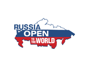 Russia Open To The World Logo