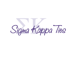 Sigma Kappa Ties Logo