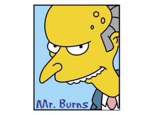 Simpsons Mr Burns Logo