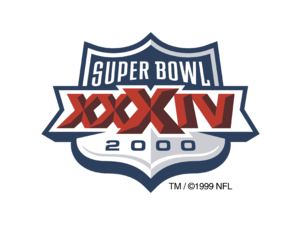 Super Bowl 2000 Logo
