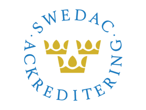 Swedac ackreditering Logo