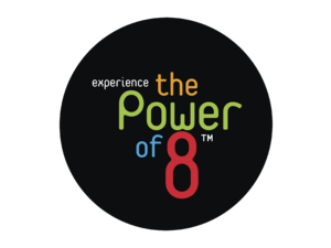 The Power of 8 Logo