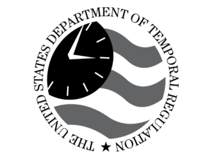 The United States Department of Temporal Regulation Logo