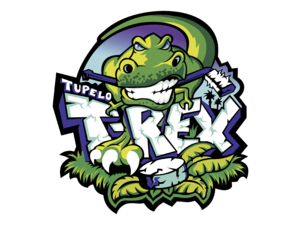 Tupelo T Rex Logo