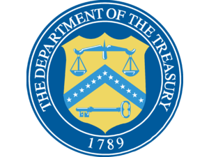 US The Department of the Treasury 1789 Logo