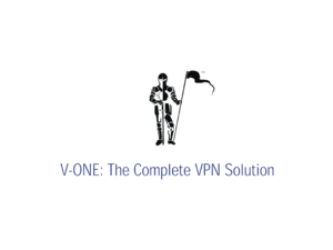 V ONE Logo