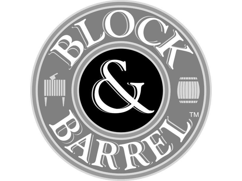 Block and Barrel Logo PNG Transparent & SVG Vector Freebie Supply