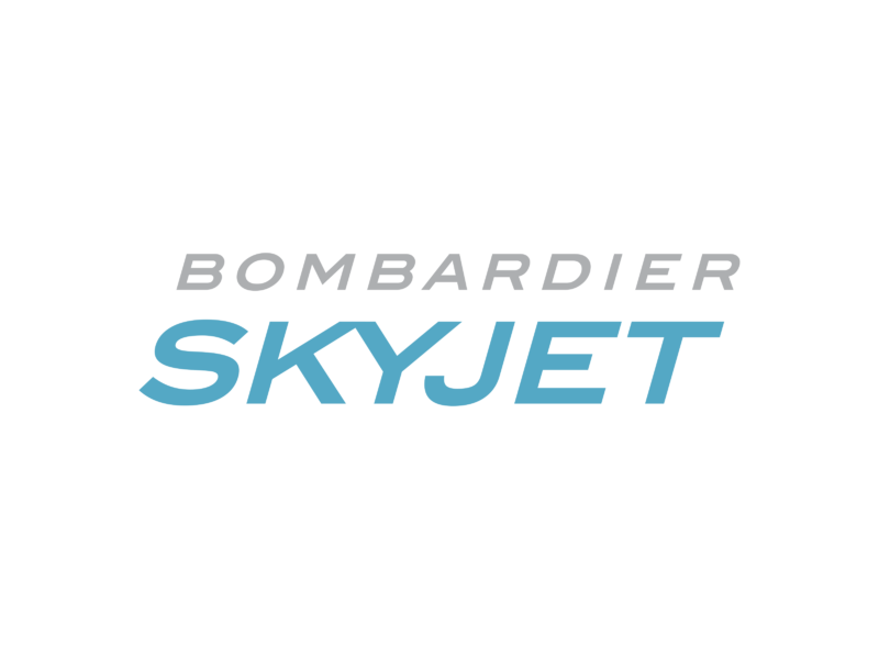 Bombardier Skyjet 01 Logo PNG Transparent & SVG Vector Freebie Supply