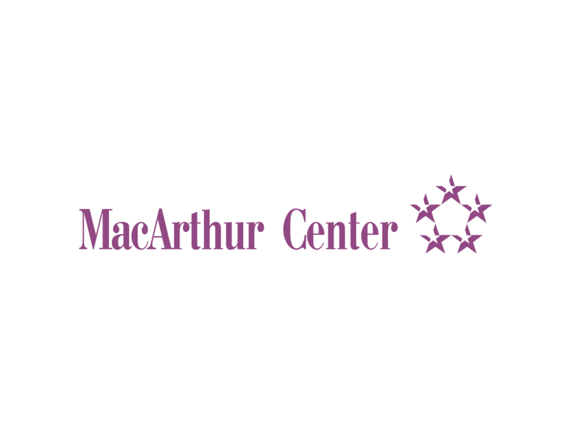 MacArthur Center Logo PNG Transparent & SVG Vector Freebie Supply