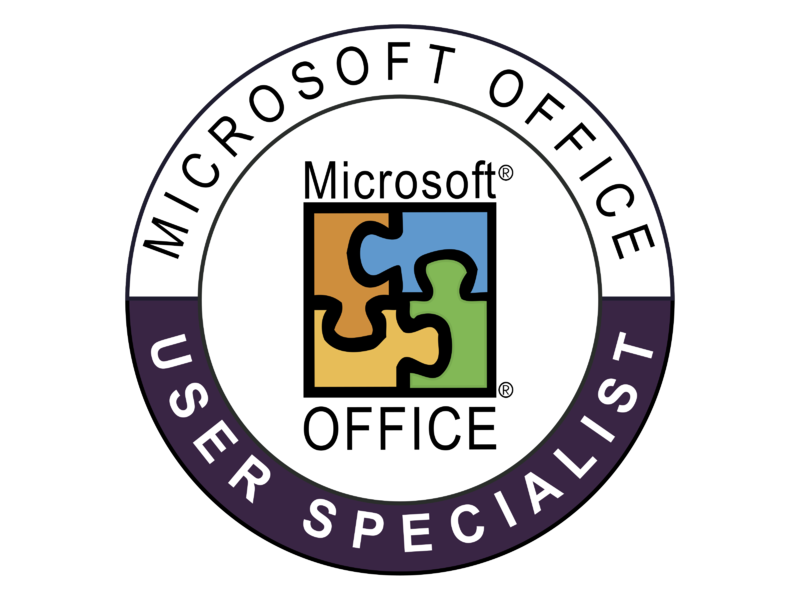 Microsoft Office User Specialist Logo PNG Transparent & SVG Vector Freebie Supply