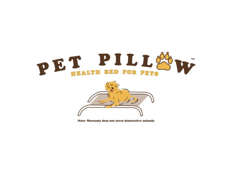 Pet Pillow Logo PNG Transparent & SVG Vector Freebie Supply