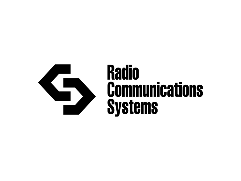 Radio Communications Systems Logo PNG Transparent & SVG Vector Freebie Supply