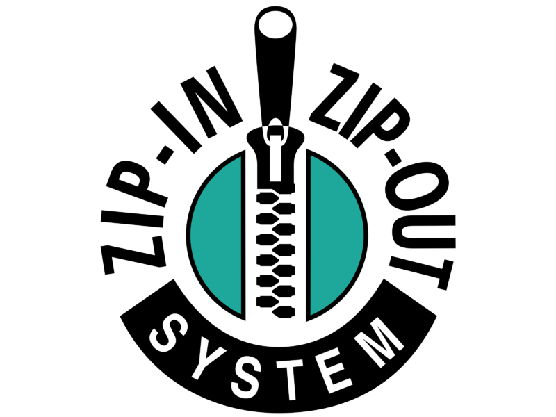 Zip In Zip Out System Logo PNG Transparent & SVG Vector - Freebie Supply