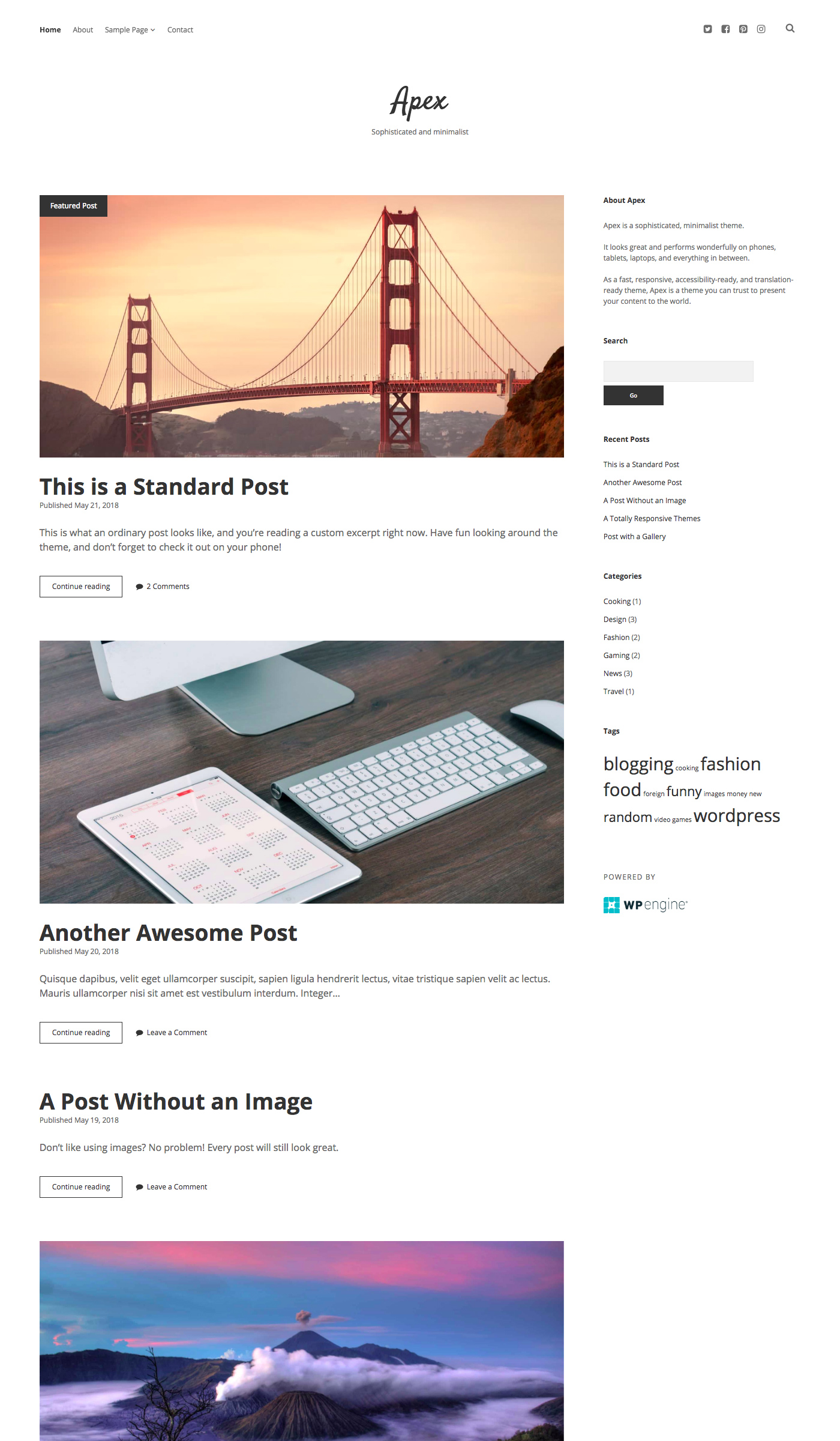 apex free ecommerce wordpress theme freebie supply apex themes