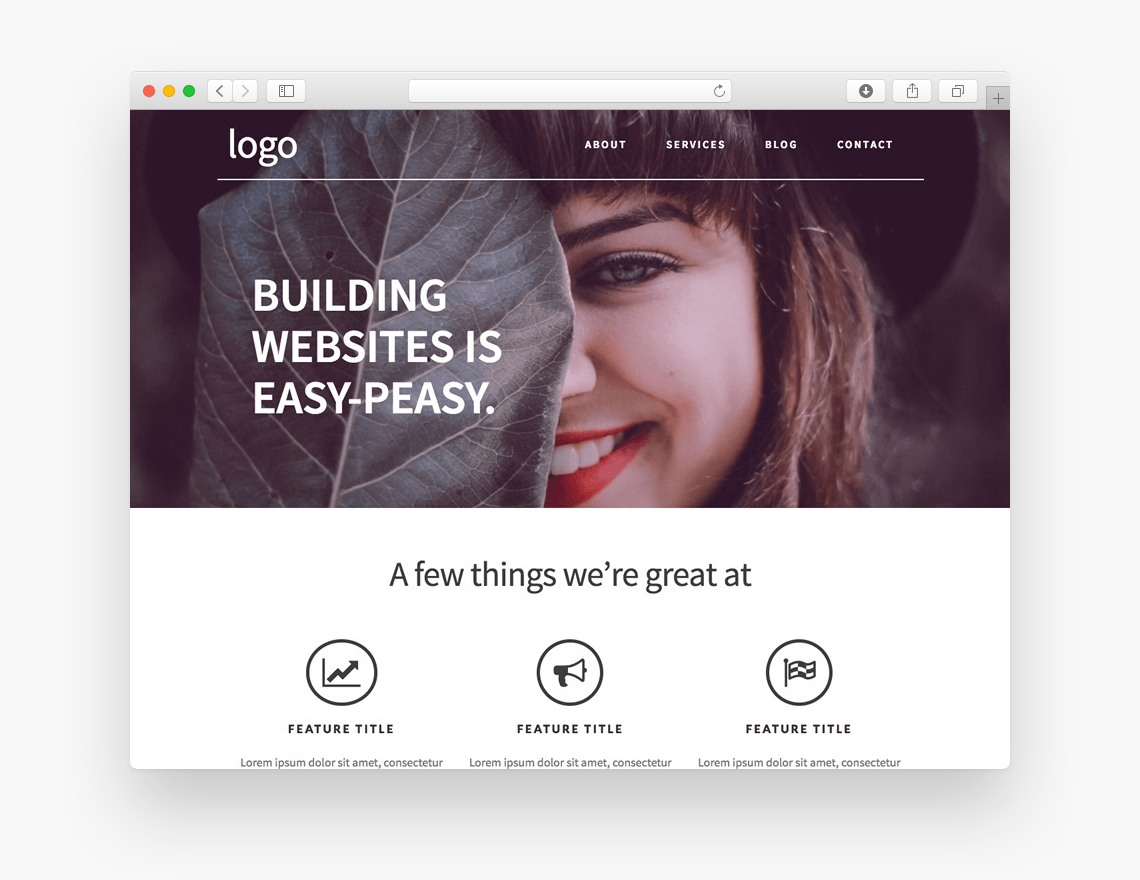 Reiki - Free Blog WordPress Theme In Browser