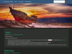 Bootswatch – Free WordPress Theme