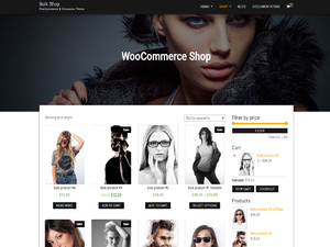 Bulk Shop – Free Ecommerce WordPress Theme