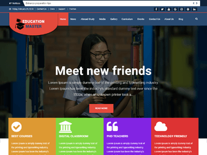 Education Master – Free Business WordPress Theme