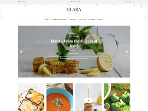Elara – Free Food WordPress Theme