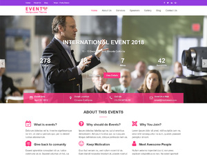 Event Star – Free Business WordPress Theme