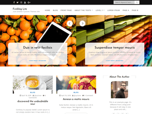 Fire Blog – Free Magazine WordPress Theme
