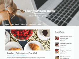 Fooding – Free Food WordPress Theme