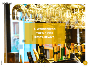 GildRest – Free Food WordPress Theme