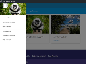 Materialize Template – Free WordPress Theme