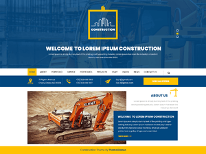 Mega Construction – Free Ecommerce WordPress Theme