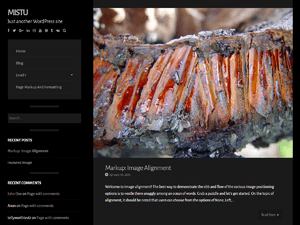 mistu – Free WordPress Theme