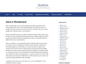Scaffold – Free Food WordPress Theme