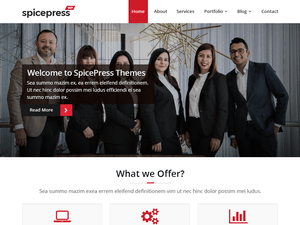 SpicePress – Free Ecommerce WordPress Theme