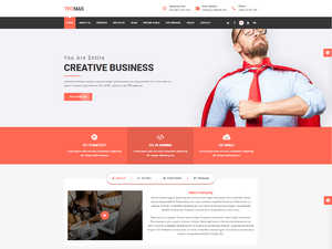 Tromas – Free Business WordPress Theme